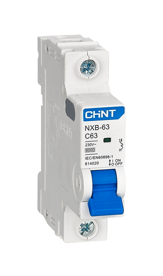 DISJONCTEUR NXB-63 1P 10A 6KA CHINT