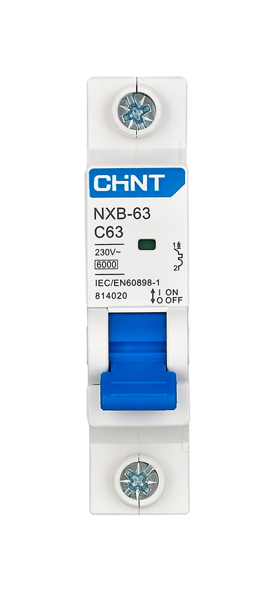 DISJONCTEUR NXB-63 1P 6A 6KA CHINT