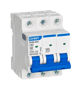 DISJONCTEUR NXB-63 3P 6A 6kA . CHINT