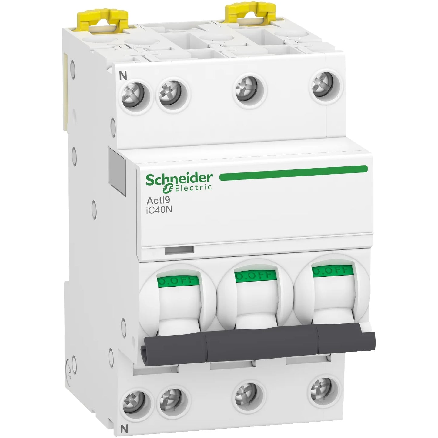 DISJONCTEUR S/R 3PH+N IC40 16A 4500A [A9P54716]. SCHNEIDER