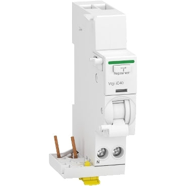 BLOC VIGI DIFFFERENTIEL ACTI9 IC40 1P+N 25A 300MA. SCHNEIDER