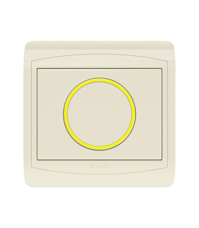 POUSSOIR ROND LUMINEEUX LED . LAP