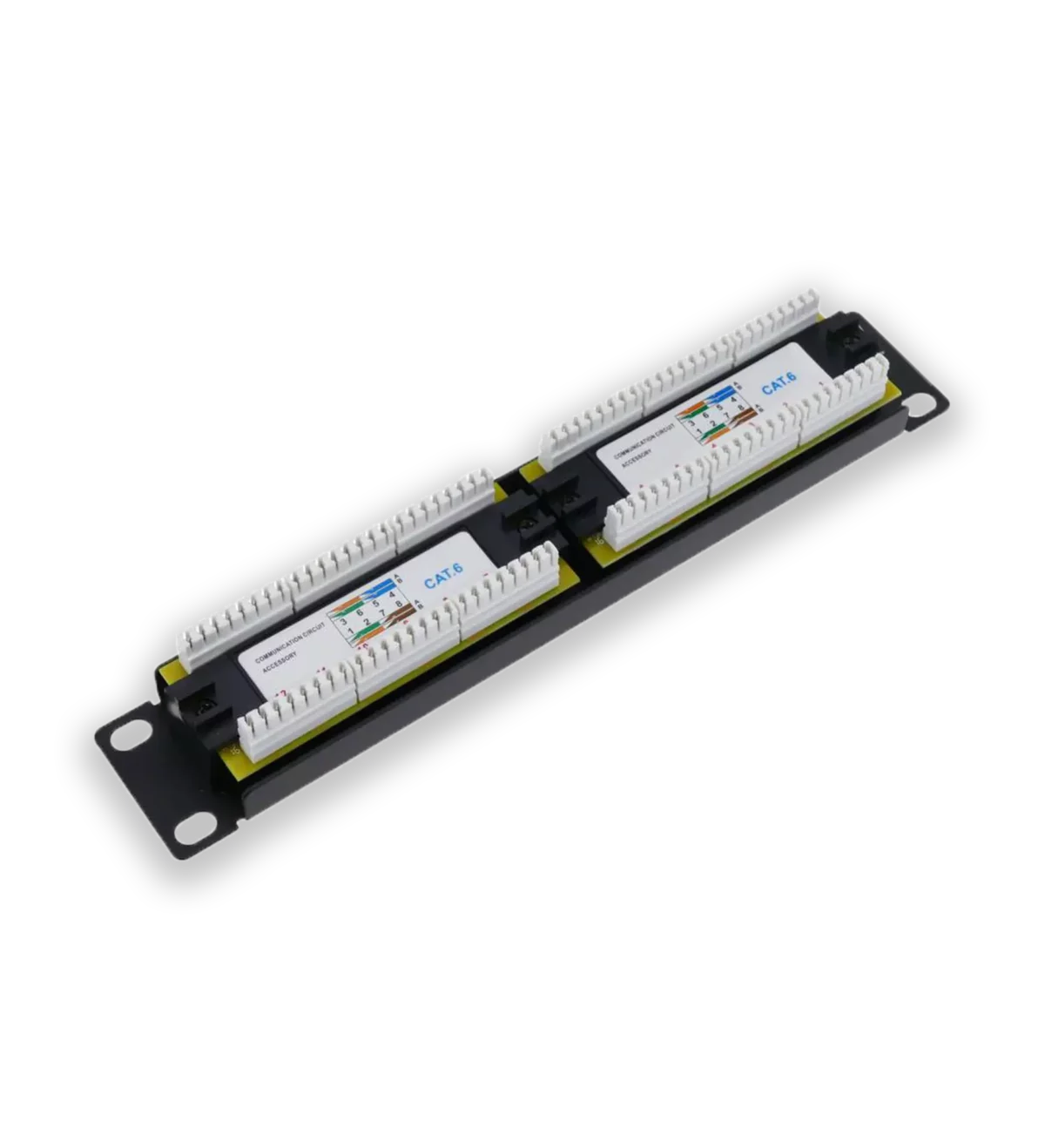 PANNEAU DE BRASSAGE CAT6 UTP 12 PORTS W-DLINK