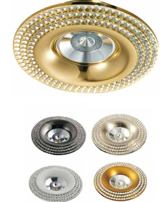 SPOT ENCASTRABLE REF SH-C002 ROND BLANC . SAVYALIGHT
