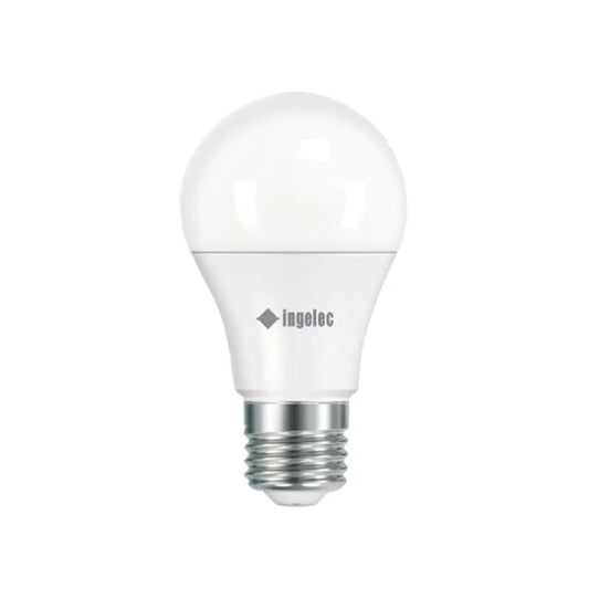 LAMPES LED A60 E27 . 9WATT Lumière blanc & JAUNE . INGELEC