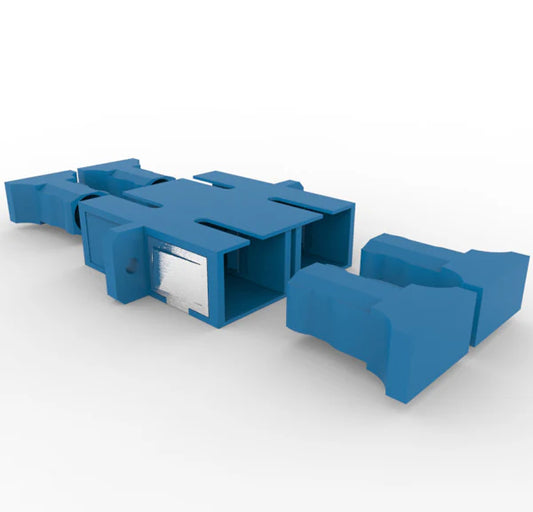 TRAVERSEES DE CLOISONS COUPLEUR SC MULTIMODES  DUPLEX OM3 50/125