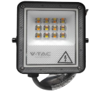 PROJECTEUR LED V-TAC 10W CCT NOIR