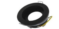 SPOT ETANCHE RETRAIT ROND IP65 NOIR V-TAC