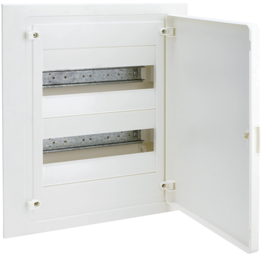 COFFRET ENCASTRE 24 MODULE PORTE OPAQUE [ VF212PF ]. HAGER