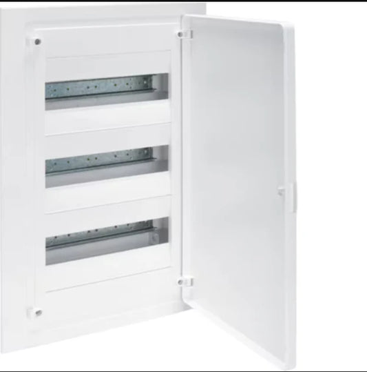 COFFRET ENCASTRE 36 MODULE PORTE OPAQUE VF312PF .HAGER