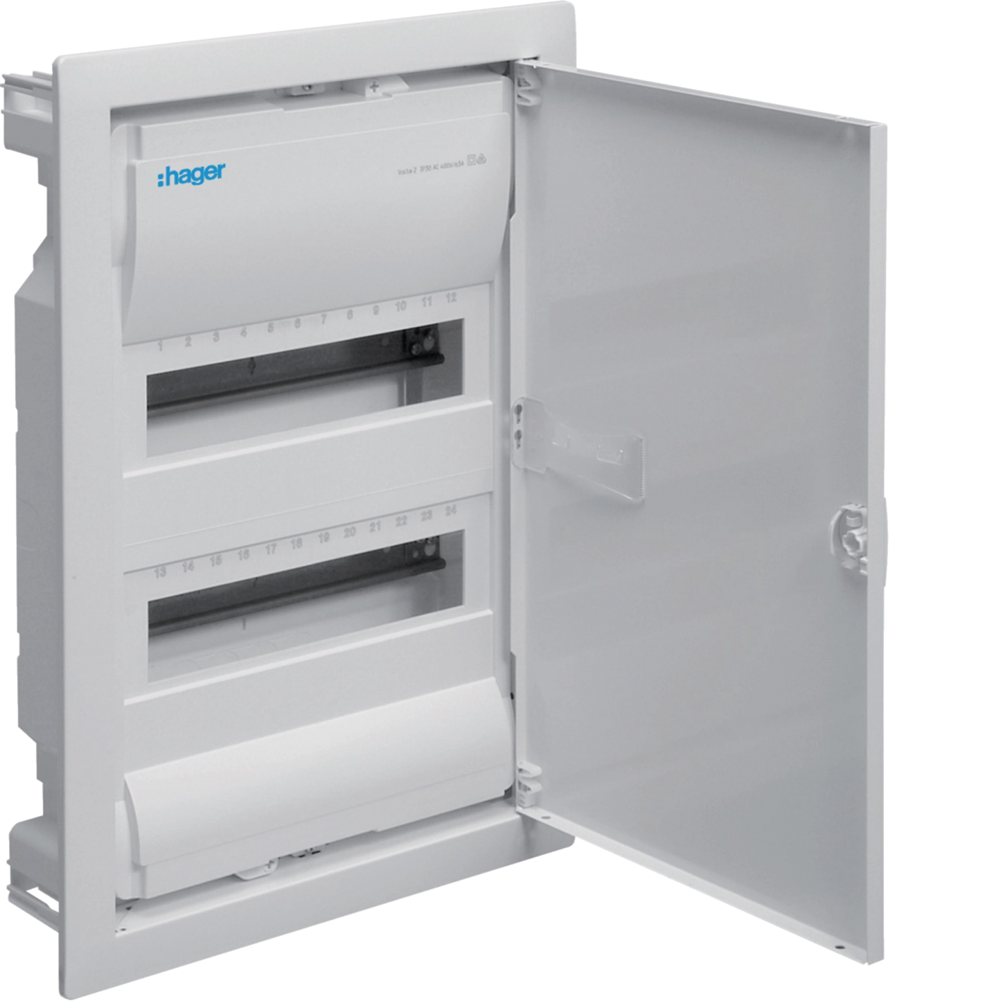 COFFRET ENCASTRE 24 MODULE [VU24NR]. HAGER