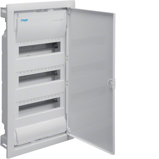 COFFRET ENCASTRE 36 MODULE VU36NR. HAGER
