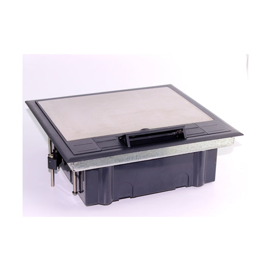 BOITE AU SOL REF BS04 COUVERCLE INOX. INGELEC