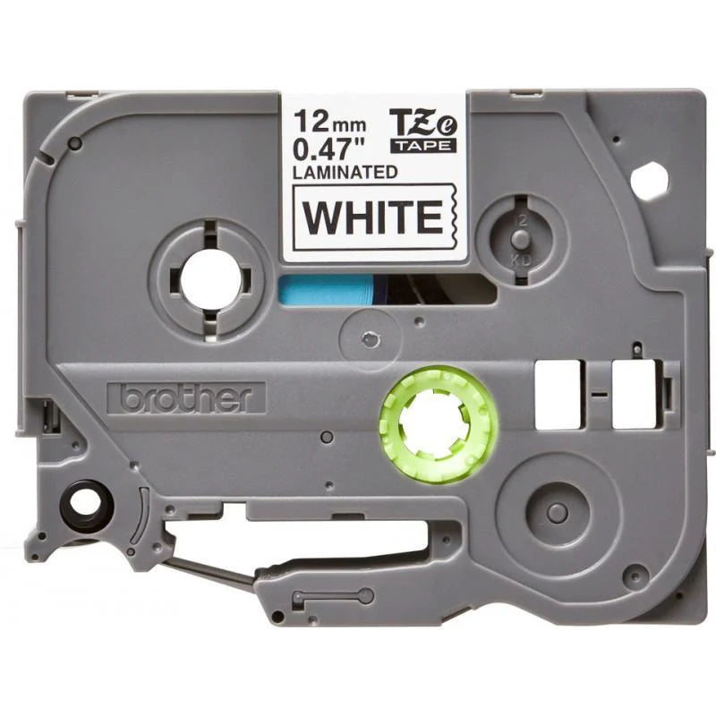 Cassette à ruban Brother TZe-231 - Noir sur blanc, 12 mm de large / 8 m de long