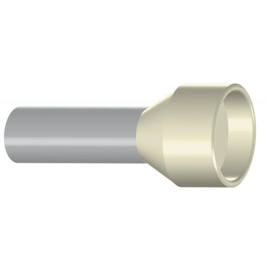 Sachet de 100 pièces Embouts de câblage pour fil souple section 16mm² - - Collerette isolante