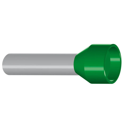 Sachet de 100 pièces Embouts de câblage pour fil souple section 6mm² -  Collerette isolante (Copie)