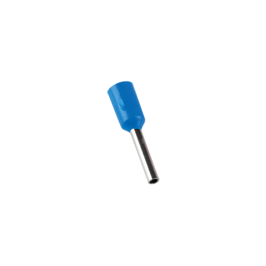 Sachet de 100 pièces Embouts de câblage pour fil souple section 0,75mm² - - Collerette isolante