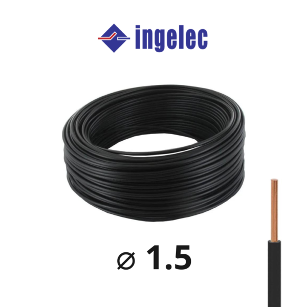 ROULEAU CABLE RIGIDE U500V 1,5MM . NEXANS & INGELEC
