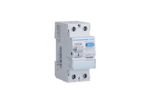 INTERRUPTEUR DIFFERNTIEL 2 POLES 25A 300mA CFC225F . HAGER