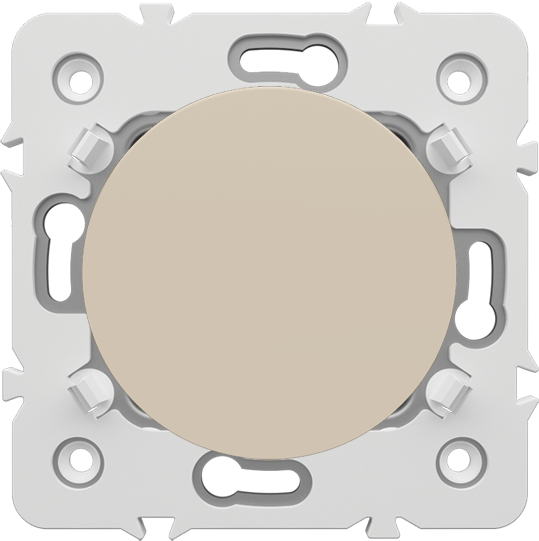 INTERRUPTEUR SIMPLE ALLUMAGE Couleur Cappuccino REF 10810C . OMEGA