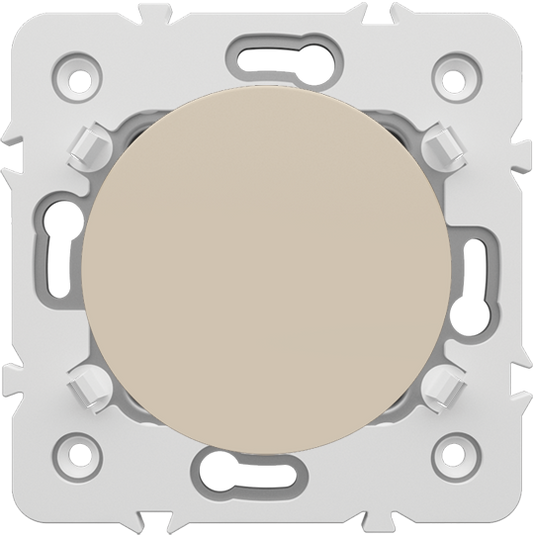 INTERRUPTEUR SIMPLE ALLUMAGE Couleur Cappuccino REF 10810C . OMEGA