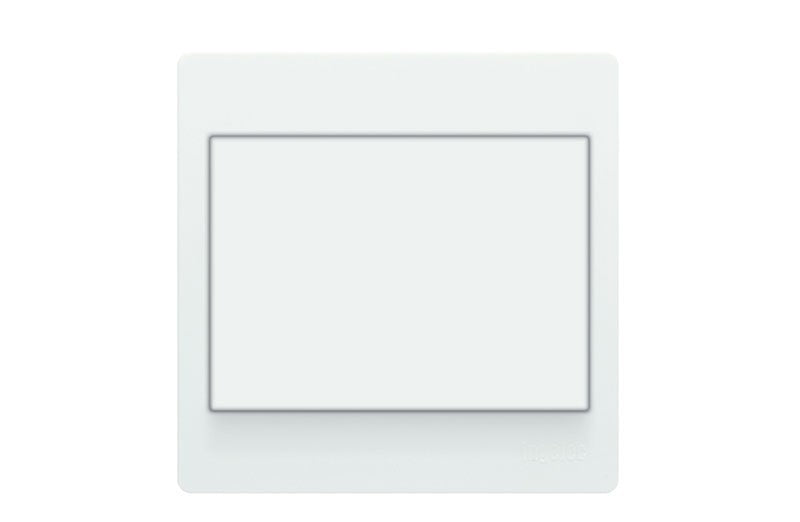 INTERRUPTEUR SIMPLE  COULEUR MARRON / BLANC . INGELEC