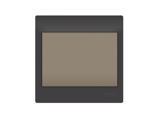 INTERRUPTEUR SIMPLE VA ET VIENT COULEUR MARRON / BLANC . INGELEC