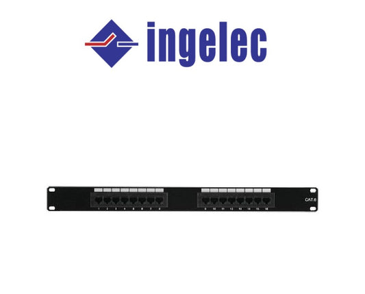 PANNEAU DE BRASSAGE 19'' CAT6 UTP 12P . INGELEC