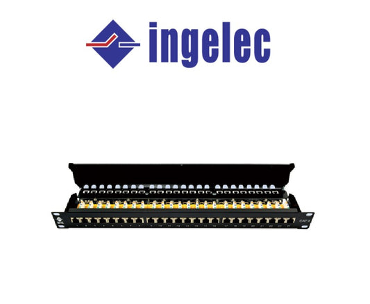 PANNEAU DE BRASSAGE 19'' CAT6 UTP 24PORTS . INGELEC