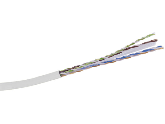 CABLE INFORMATIQUE Gamme Cuivre U/UTP 450/24, Catégorie 6, LSZH/ ( 305m ) . CORNING