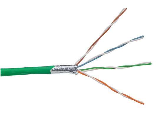 CABLE INFORMATIQUE Gamme Cuivre F/UTP 550/23, Catégorie 6A ( 1000m ), LSZH™ . CORNING