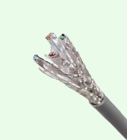 CABLE RESEAU S/FTP CAT 6A PVC . WD-LINK