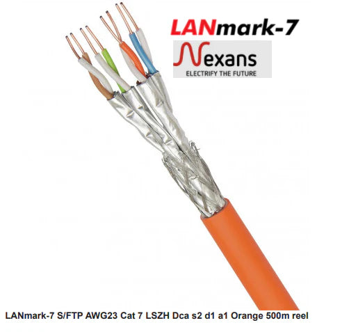 ML.CABLE LANmark-CAT 7 S/FTP 4 PAIRE NEXANS ( 500m )