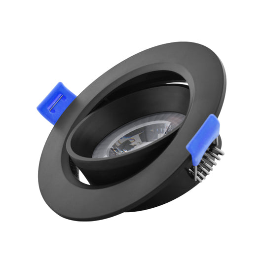 SPOTS INTÉGRÉS 7W COMPACT DOB CADRE RAND BLANC ET NOIR REF ( SLIR7W2B )/( SLIR7W2NB )  . INGELEC