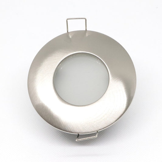 SUPPORT DE SPOT ÉTANCHE ROND  IP65 POUR AMPOULE LED MR16 / GU10 / 220V / 12V 204