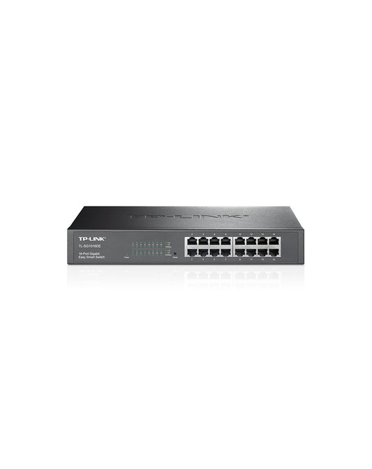 SWITCH RACABLE  EASY SMART 16 PORTS GIGABIT (TL-SG1016DE) . TP-LINK