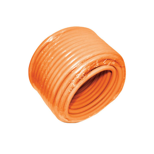 GAINE ISOGRIS TUBE ANNELÉ ORANGE « FLEXY » ( 8216O ) . INGELEC