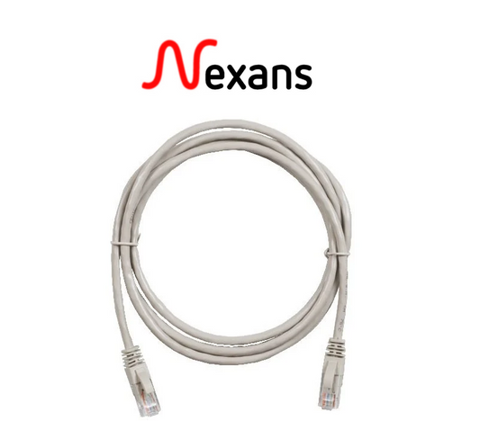 CORDON DE BRASSAGE UTP CAT6 15M GRIS . NEXANS